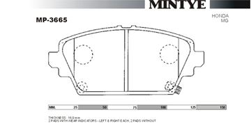 FREN BALATASI DİSK ÖN - ACCORD 1.8 98-02    resimleri