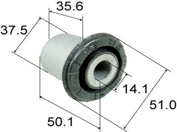 SALINCAK BURCU ALT (14X37,5X50) (ŞAPKALI TİP) - CIVIC 96-00 / CRV 97-01 resimleri