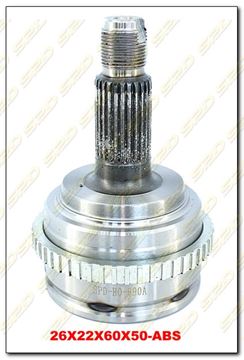 AKS KAFASI DIŞ (26X22X60X50 - ABSLİ) - CIVIC 1.4 01-06 resimleri