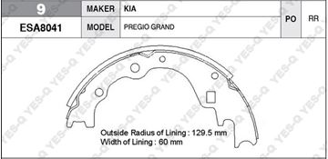 FREN BALATASI ARKA PABUÇLU - PREGIO 04- resimleri