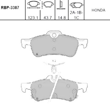 FREN BALATASI ARKA DİSK - CIVIC 12- resimleri