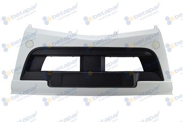 Picture of BUMPER, CENTRAL (WHITE PRIMED) - ACTROS MP4